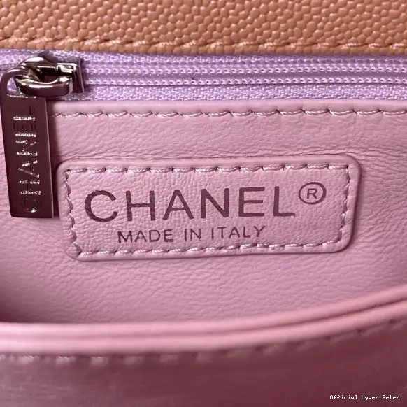 Hyper Peter WITH HANDLE MINI TOP BAG FLAP CHANEL 0707